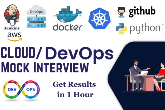 take mock interview for devops and cloud jobs