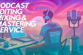 edit and mix your podcast