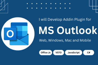 develop office outlook addin plugin