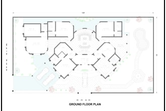 do 2d drafting and 2d floor plan drawing