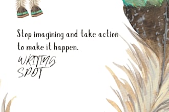 write thought provoking quotes within 24h