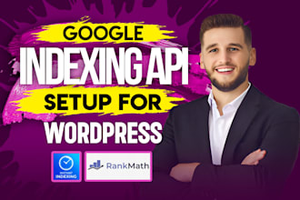 setup google instant indexing API in wordpress with rankmath