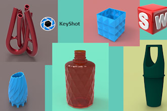 do flower vase cad design using solidworks
