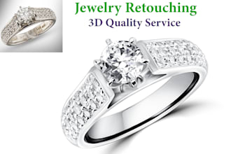 do high end jewelry photo retouching