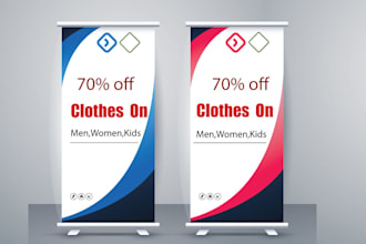 do roll up banner design