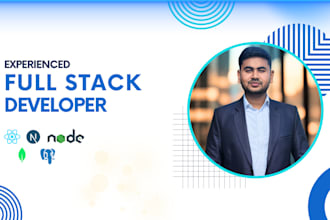 be a full stack developer for web application development