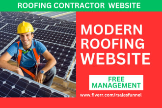 roofing website contractor website roofing company website construction website