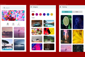 create modern android app glassmorphism UI design using xml