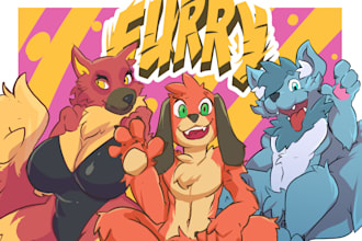 draw your furry character sfw or nsfw