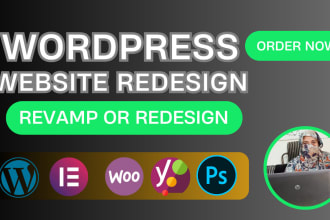 design, redesign, build, copy, clone, create, fix, edit or revamp wordpress