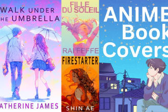 do stunning ai anime manhwa art book cover