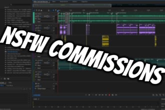 edit a nsfw audio for you