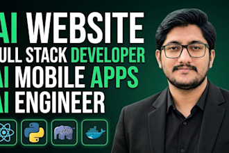 be ai engineer for ai website development and ai app developer for ai mobile app