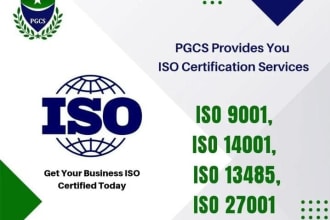 provide iso documentation manuals procedures and consultancy
