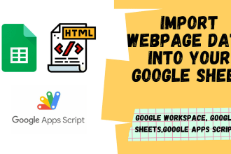 automate google sheets, form, drive, or gmail using apps script