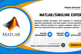 do matlab programming, matlab coding, matlab simulink and gui projects