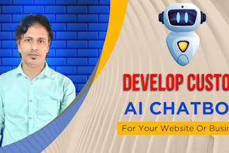 develop a custom ai chatbot for your website or business