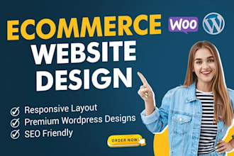 build ecommerce website in wordpress seo and mobile friendly