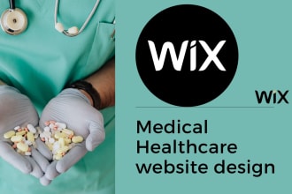 do wix medical or healthcare clinic website design