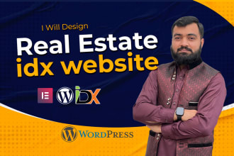 design real estate idx website