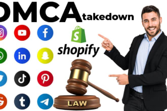 remove copyright infringement urls under dmca tiktok instagram facebook youtube