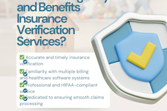 do medical billing, eligibility insurance verification, and credentialing etc