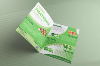 create corporate brochure, flyer, catalog and poster design