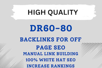 create SEO dofollow backlinks for top google ranking
