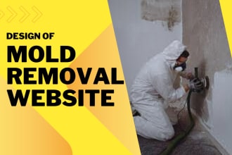 well designed mold removal website