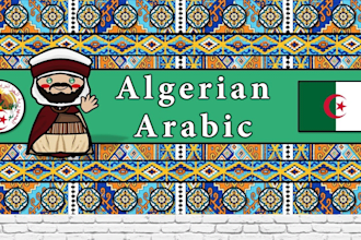 teach you how to speak algerian darija properly