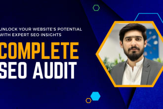 provide indepth website SEO audit with actionable insights and report