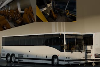 make 3d models for your bus design high quality stuff