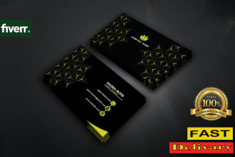 provide new business card design for you