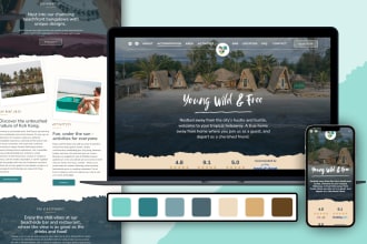 design a yoga, meditation, couching or spirituality website