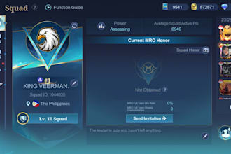 give you slots in mlbb verified squad