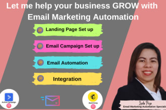 build email automation in mailchimp and active campaign