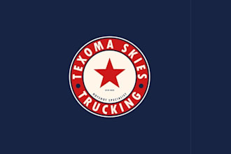 design enhance existing trucking company logo