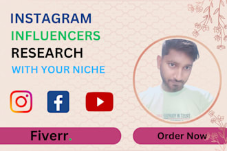 research instagram influencers for influencer marketing