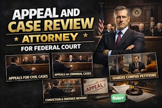be your appeal and case review attorney in federal court