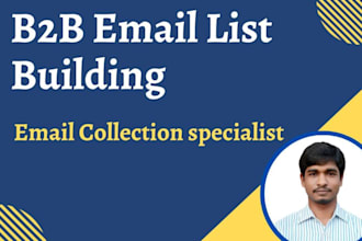 b2b email lead generation and email list building