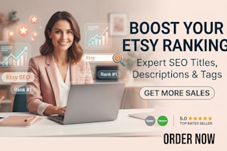 create etsy listing and etsy store with bust ranking