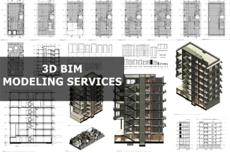 create professional 3d bim models for your projects