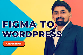 convert figma to wordpress, PSD to wordpress, figma to elementor