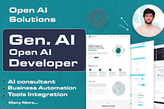 be your ai consultant or be your generative ai expert