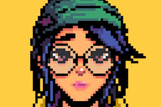 make a unique pixel art profile picture for you