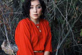 work on portrait photography