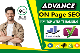 wordpress onpage seo with rankmath yoast and technical onpage optimization