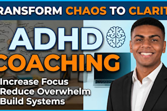 be your expert adhd coach to help you master focus and build systems