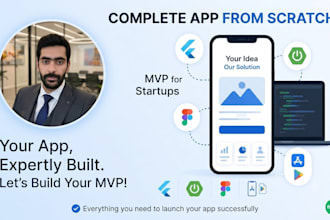 build mvp app from scratch flutter