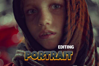 edit portraits and photoshoots
